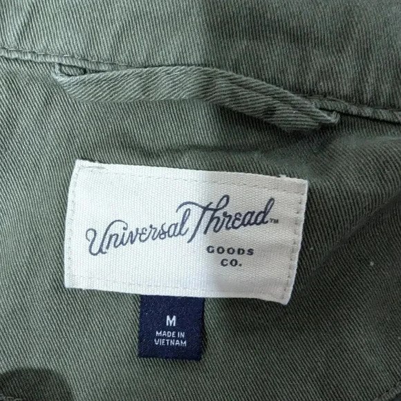 Universal Thread Army Green Cute Jacket - Picture 3 of 3